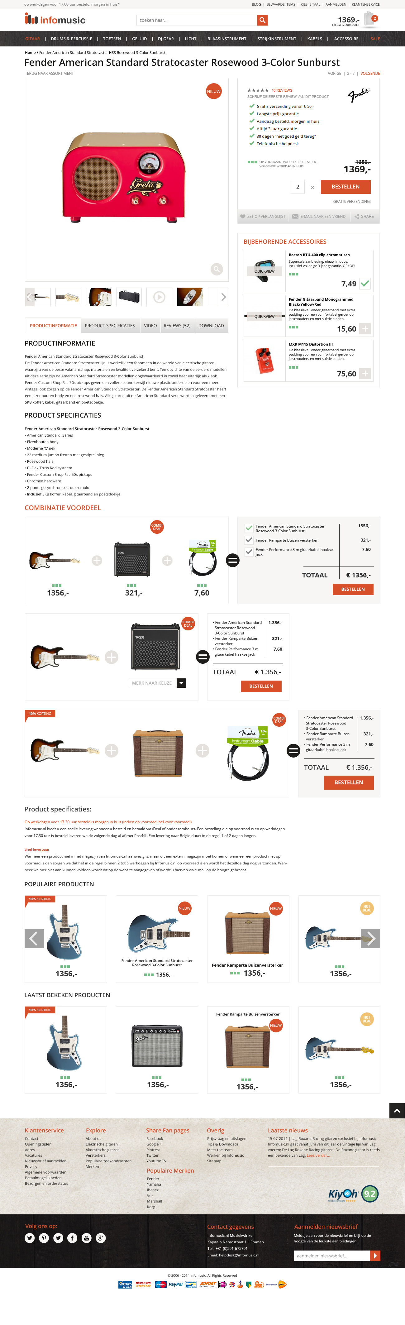 Product Detail ontwerp